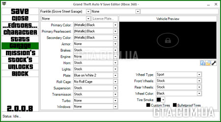 Ultimate GTA V Save Editor v2.0.0.8 (Xbox 360)